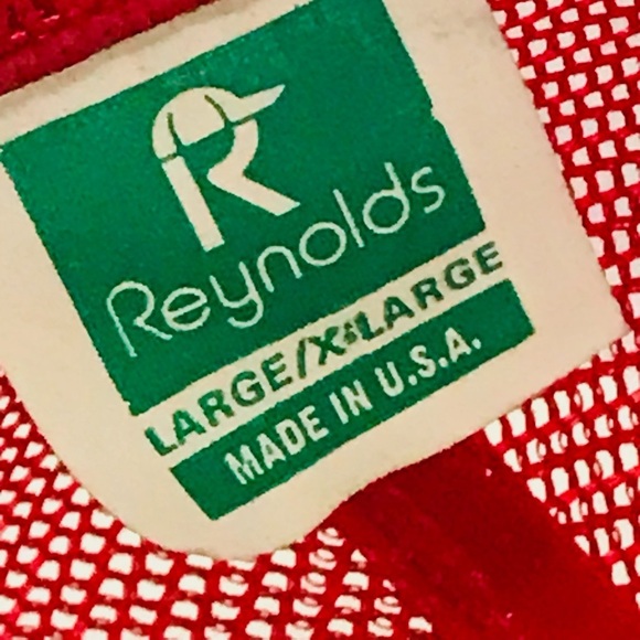 Reynold's Fire Fighter Member Adjustable L-XL Red Ball Cap - Picture 12 of 14